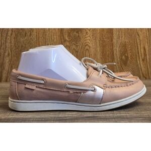 Sperry Coastfish 1-Eye Slip On Boat Shoes Womens Size 7.5 Pink